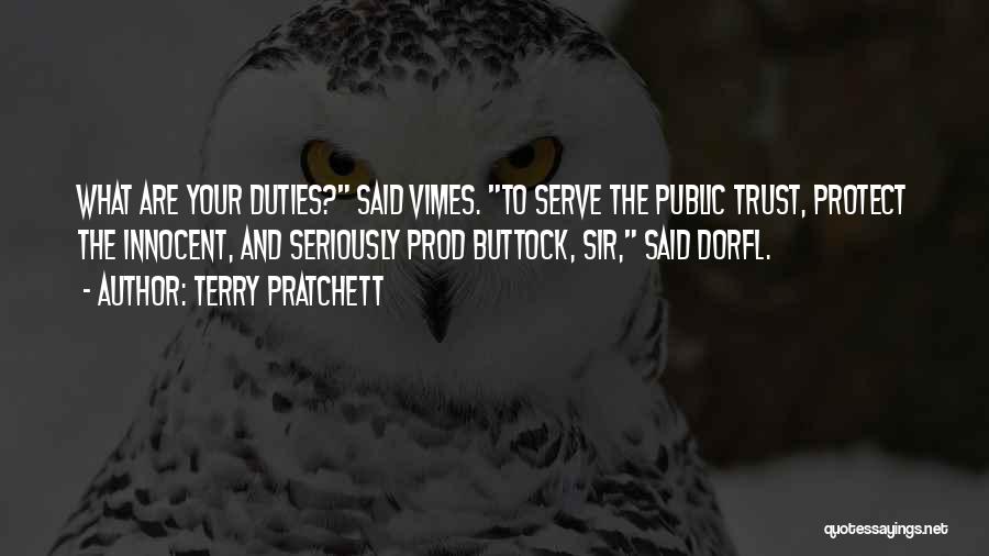 Serve And Protect Quotes By Terry Pratchett