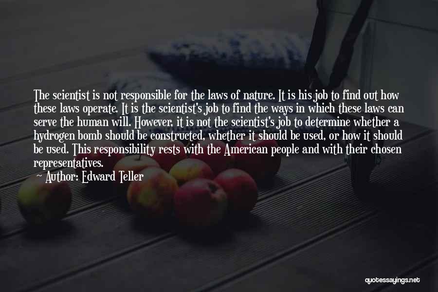 Serve Humanity Quotes By Edward Teller