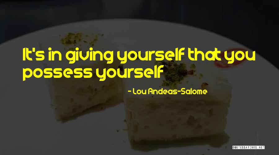 Servenow Quotes By Lou Andeas-Salome