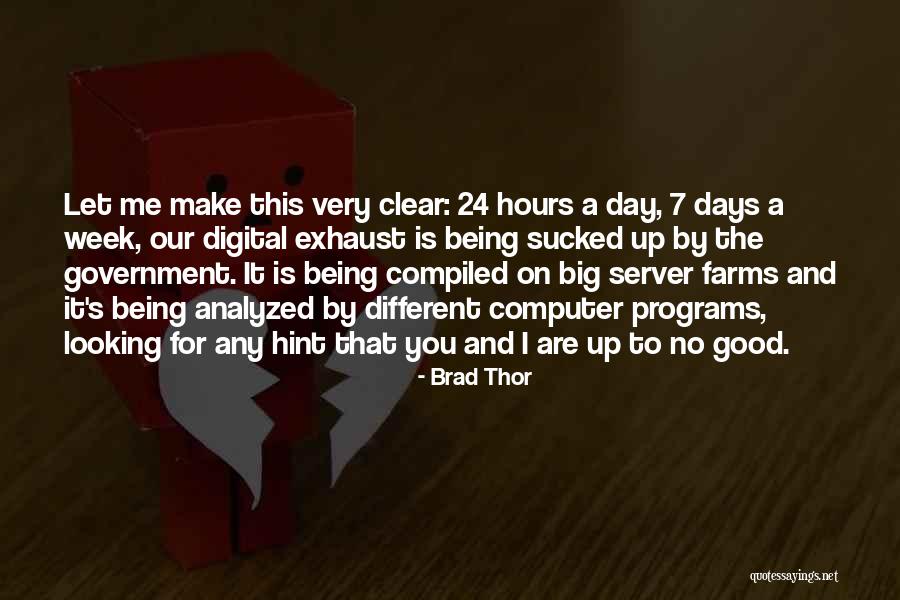 Server.htmlencode Quotes By Brad Thor