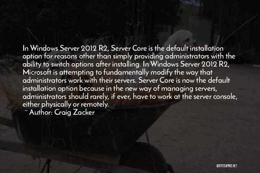Server.htmlencode Quotes By Craig Zacker