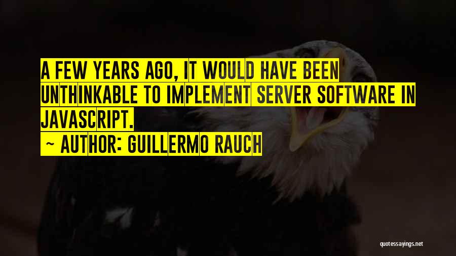 Server.htmlencode Quotes By Guillermo Rauch