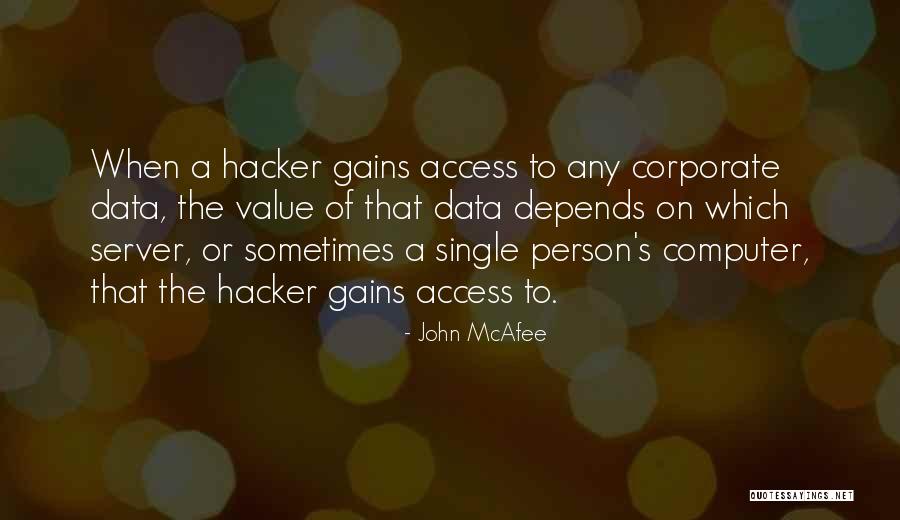 Server.htmlencode Quotes By John McAfee Server.htmlencode Quotes By John McAfee