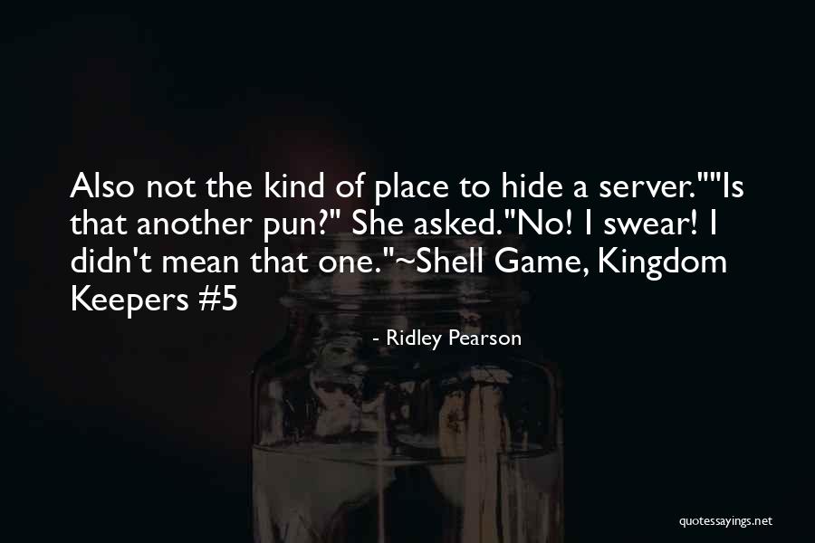 Server.htmlencode Quotes By Ridley Pearson