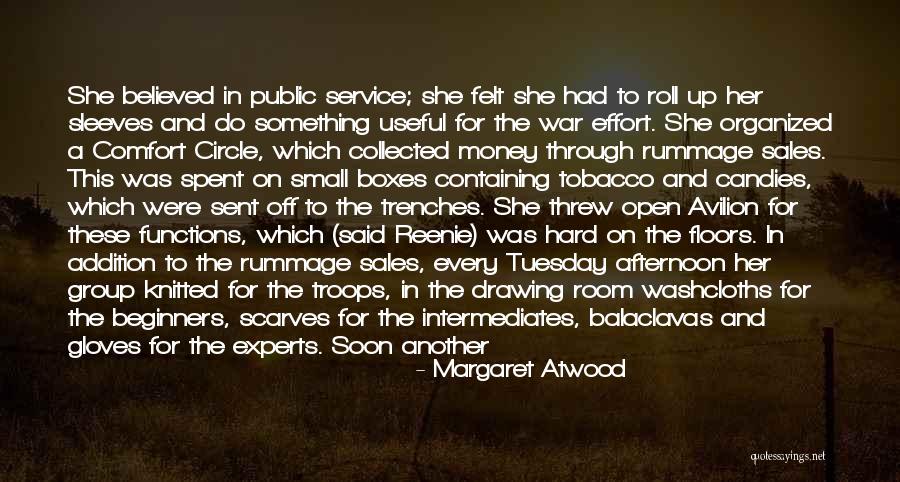 Service And Charity Quotes By Margaret Atwood