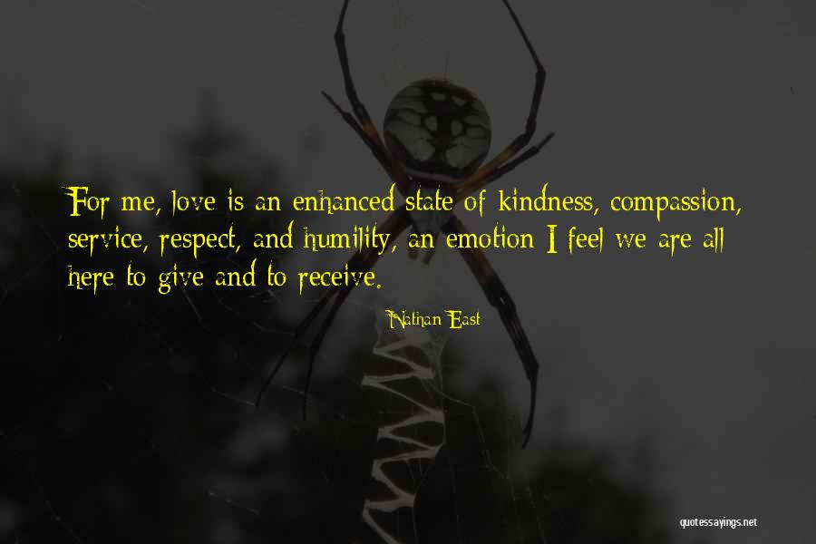 Service And Compassion Quotes By Nathan East Service And Compassion Quotes By Nathan East