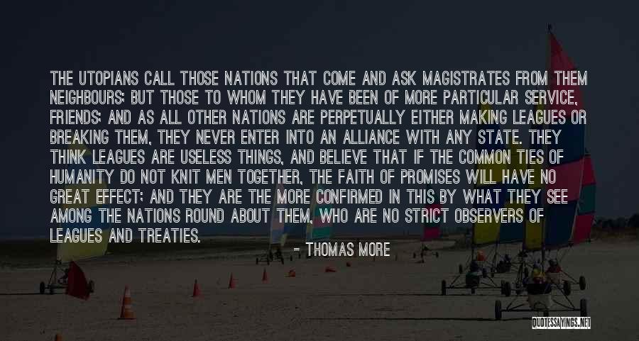 Service And Faith Quotes By Thomas More Service And Faith Quotes By Thomas More