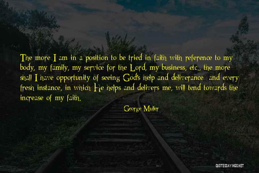 Service Faith Quotes By George Muller Service Faith Quotes By George Muller