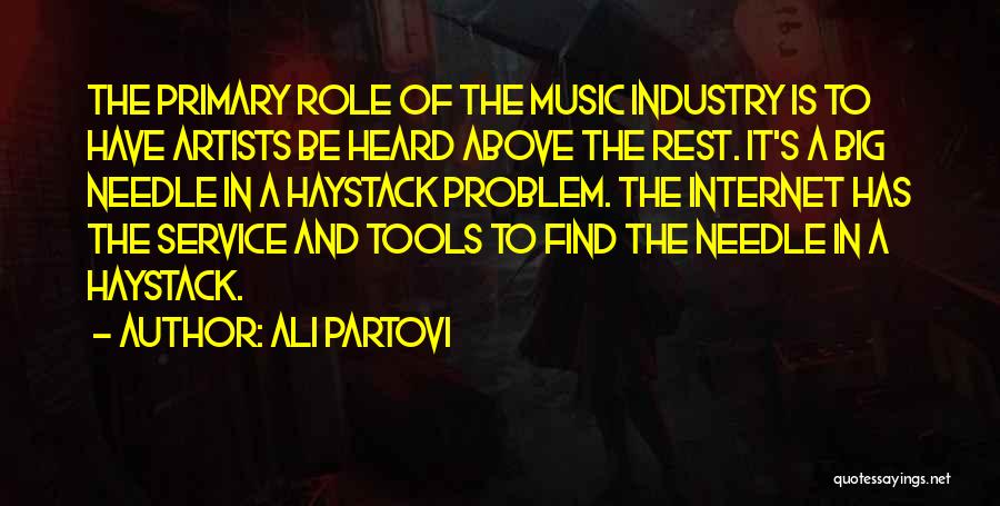 Service Industry Quotes By Ali Partovi