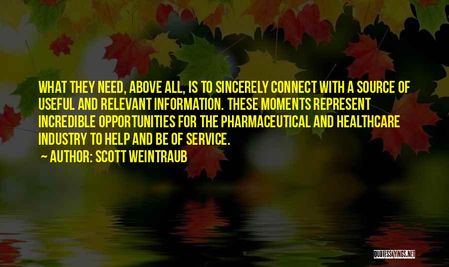 Service Industry Quotes By Scott Weintraub