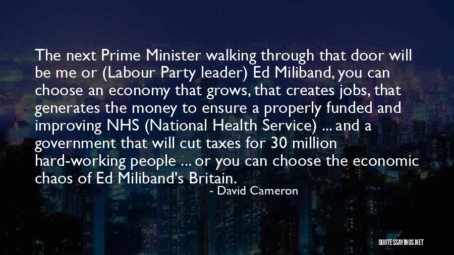 Service Jobs Quotes By David Cameron Service Jobs Quotes By David Cameron