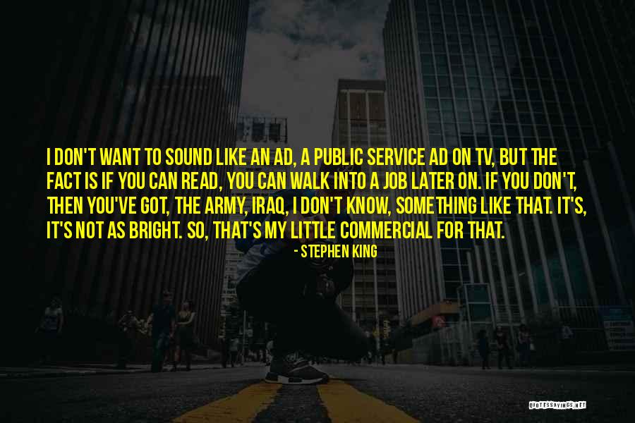 Service Jobs Quotes By Stephen King Service Jobs Quotes By Stephen King