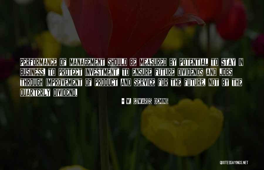 Service Jobs Quotes By W. Edwards Deming Service Jobs Quotes By W. Edwards Deming