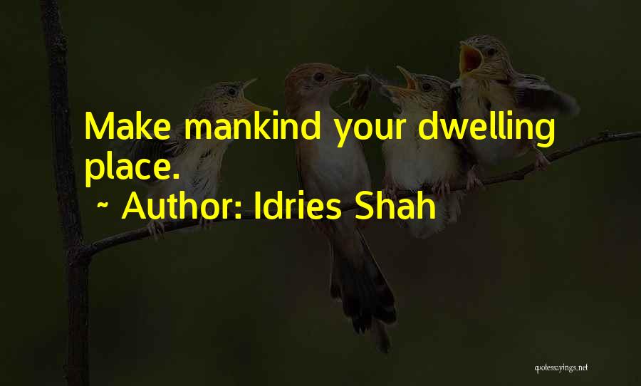 Service Mankind Quotes By Idries Shah