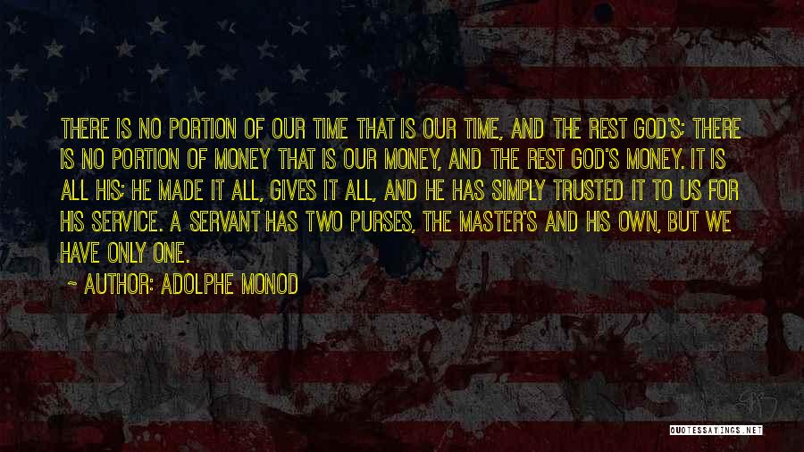 Service Master Quotes By Adolphe Monod