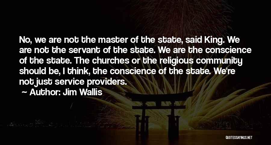 Service Master Quotes By Jim Wallis