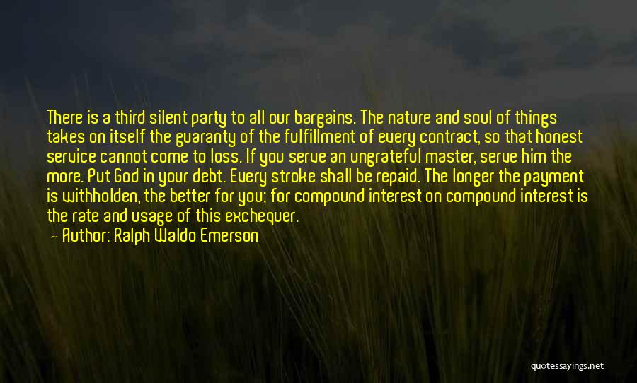 Service Master Quotes By Ralph Waldo Emerson
