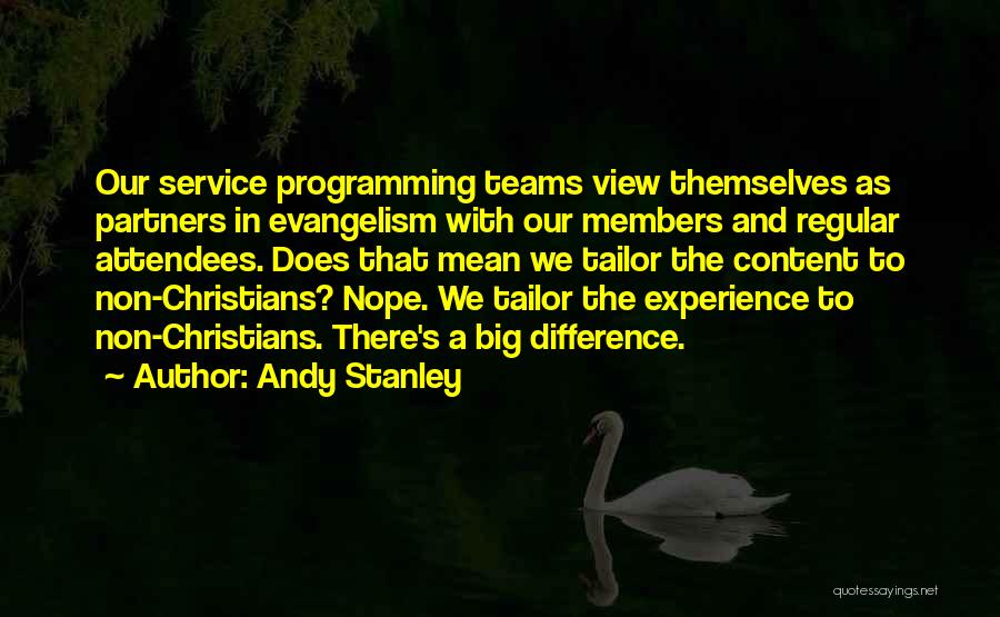 Service Members Quotes By Andy Stanley