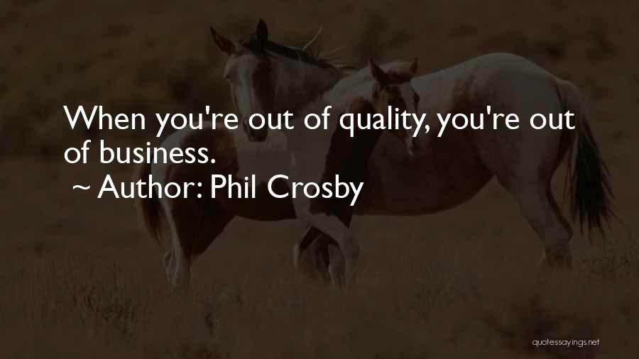 Service Quality Quotes By Phil Crosby