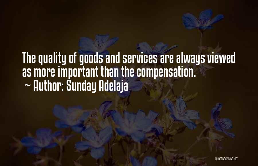 Service Quality Quotes By Sunday Adelaja