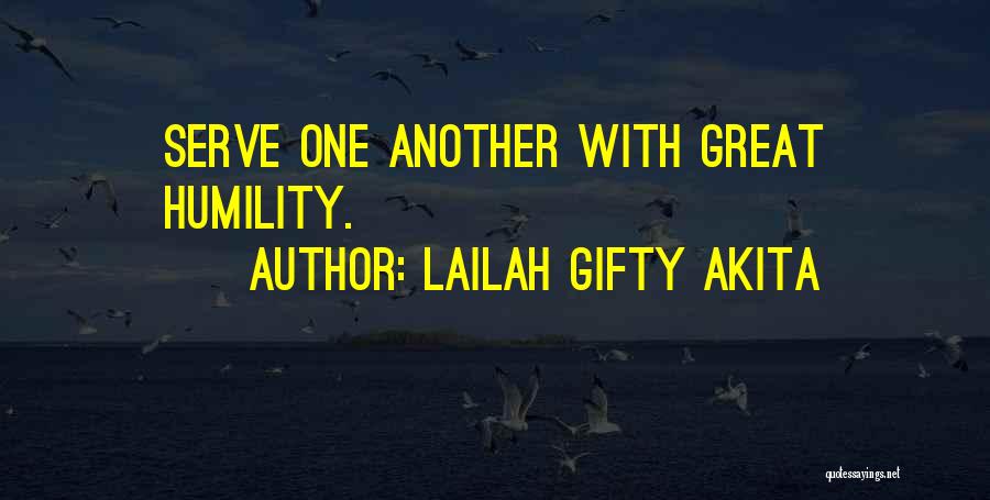 Service Quotes By Lailah Gifty Akita