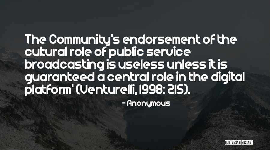 Service The Community Quotes By Anonymous Service The Community Quotes By Anonymous