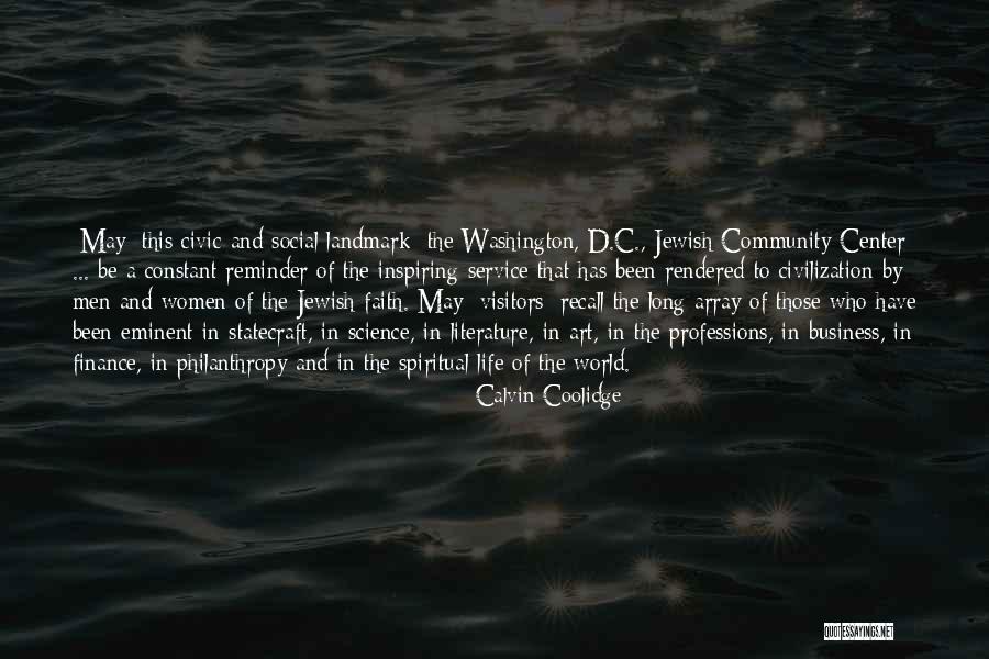 Service The Community Quotes By Calvin Coolidge Service The Community Quotes By Calvin Coolidge