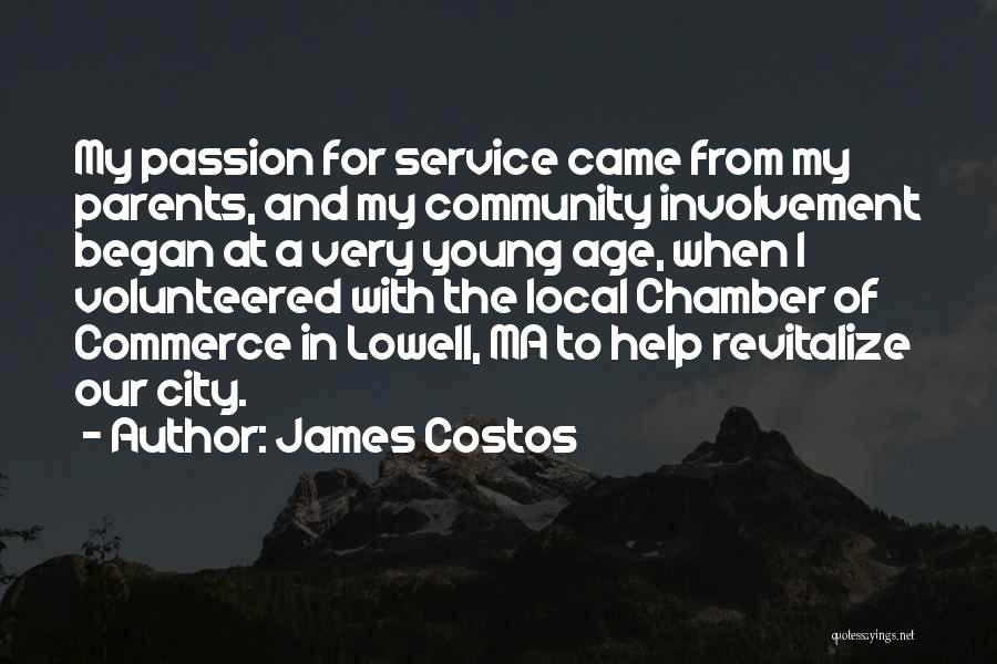 Service The Community Quotes By James Costos