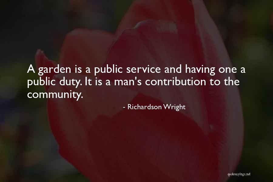 Service The Community Quotes By Richardson Wright Service The Community Quotes By Richardson Wright