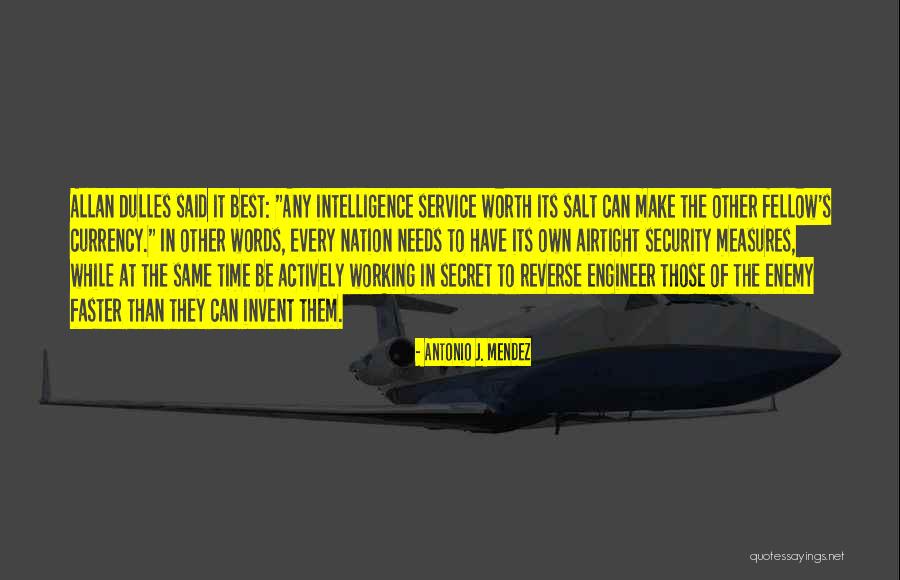 Service To Nation Quotes By Antonio J. Mendez Service To Nation Quotes By Antonio J. Mendez