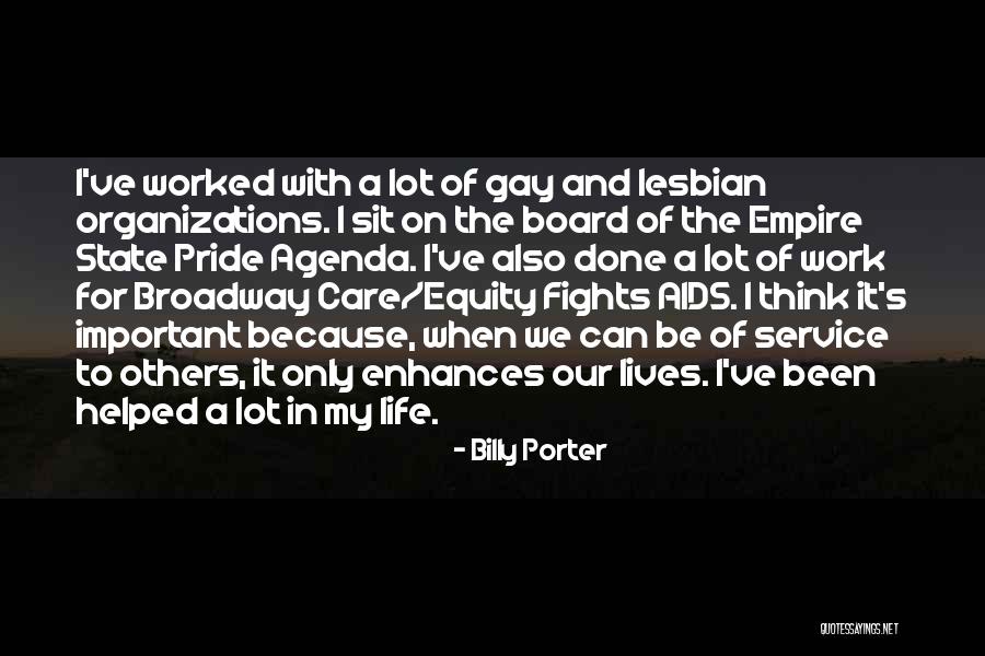 Service To Organizations Quotes By Billy Porter Service To Organizations Quotes By Billy Porter