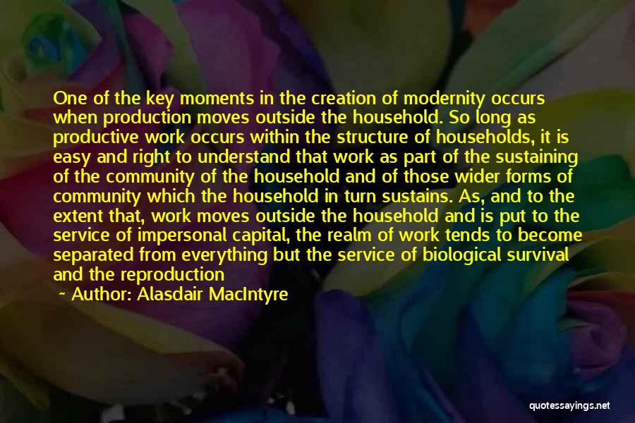 Service To The Community Quotes By Alasdair MacIntyre