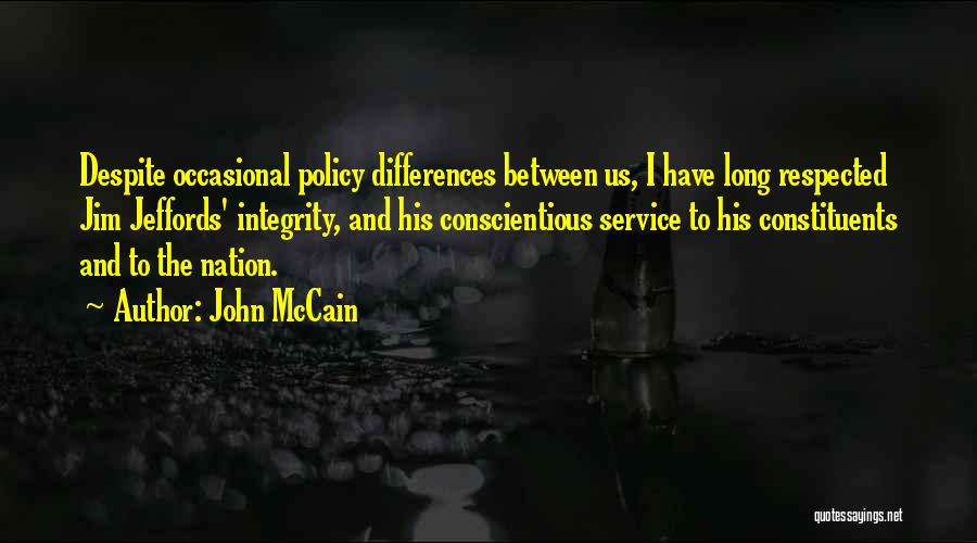 Service To The Nation Quotes By John McCain