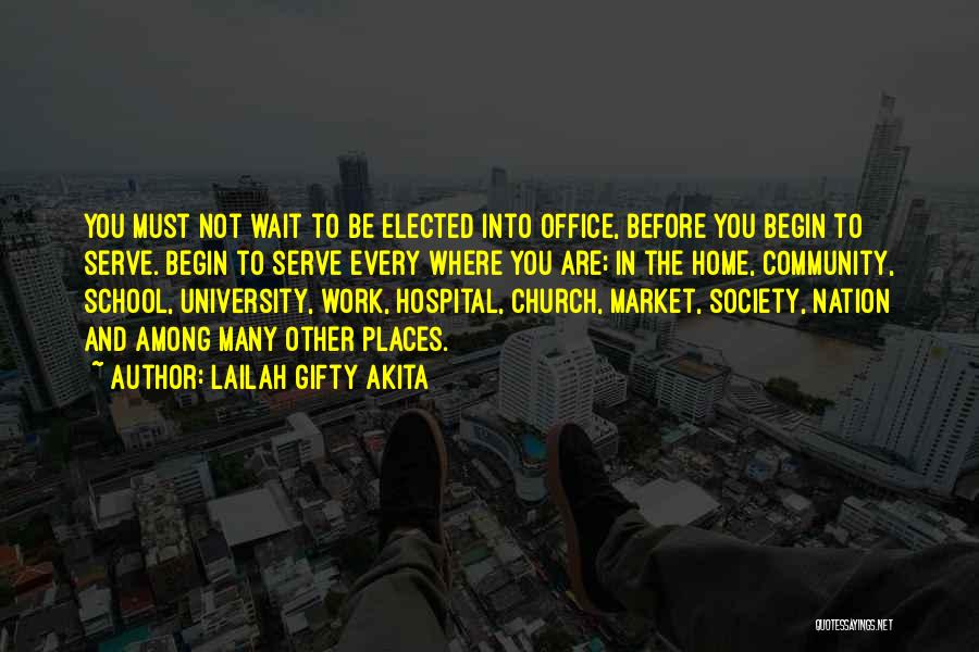 Service To The Nation Quotes By Lailah Gifty Akita