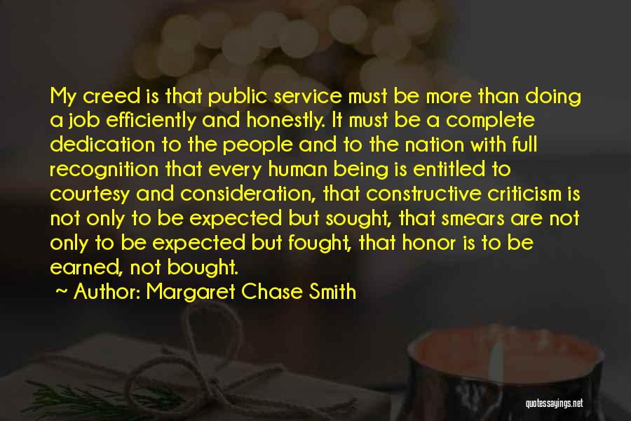 Service To The Nation Quotes By Margaret Chase Smith