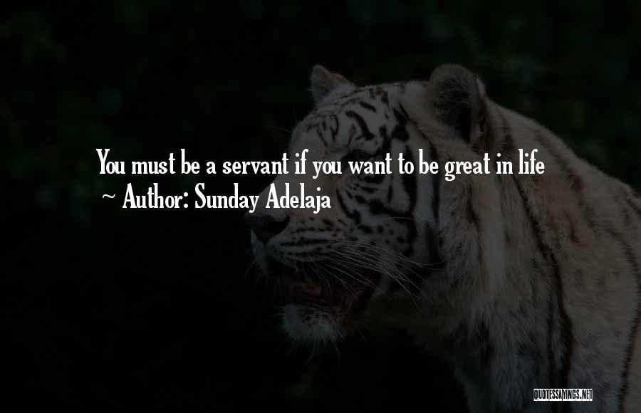 Service Work Quotes By Sunday Adelaja