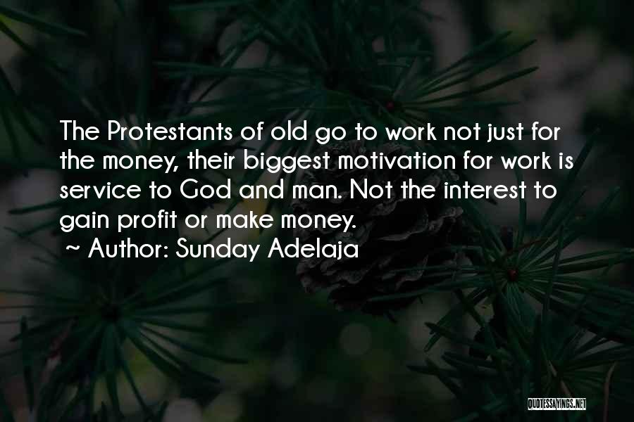 Service Work Quotes By Sunday Adelaja