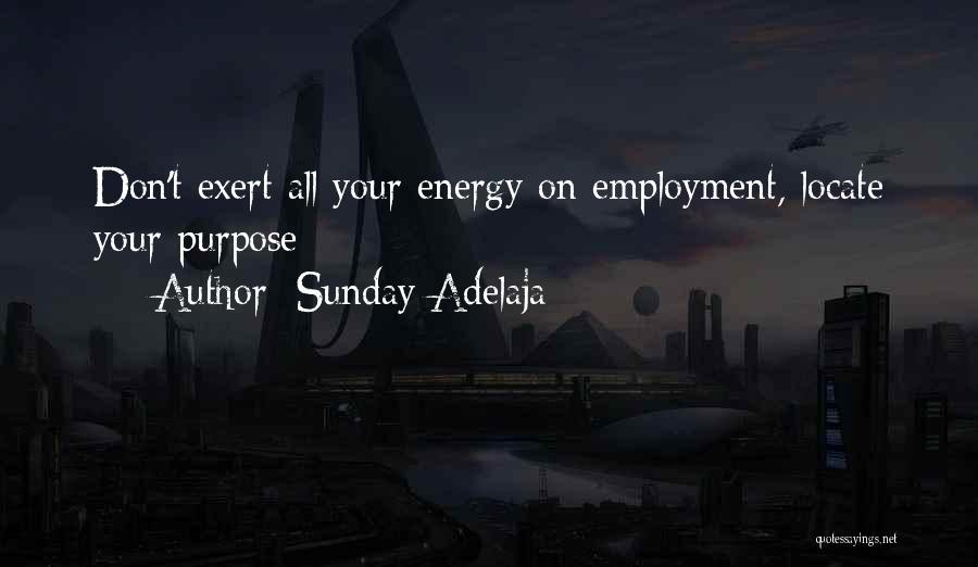 Service Work Quotes By Sunday Adelaja