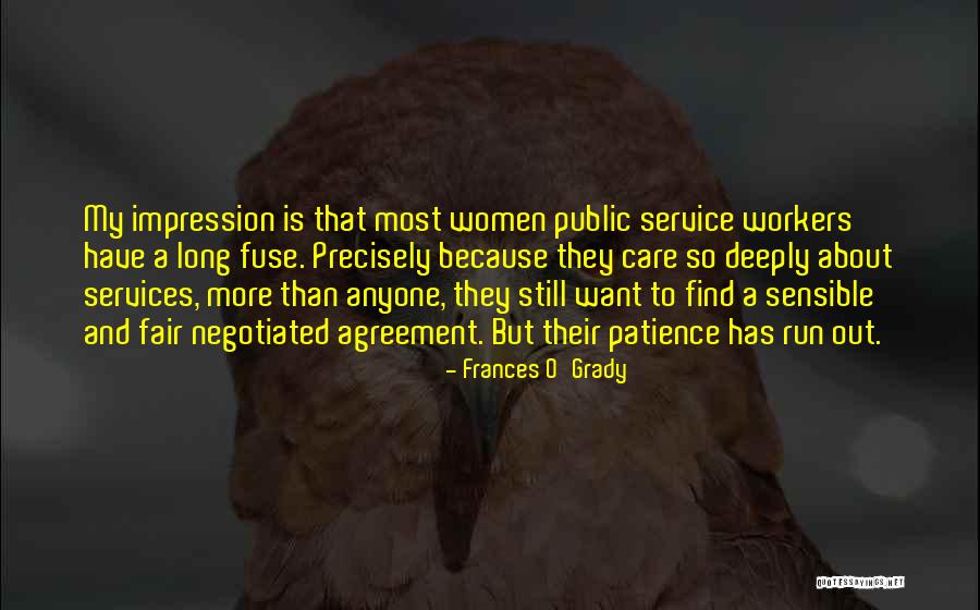 Service Workers Quotes By Frances O'Grady Service Workers Quotes By Frances O'Grady
