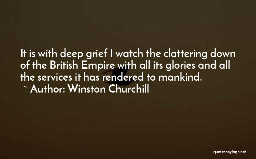 Services Rendered Quotes By Winston Churchill