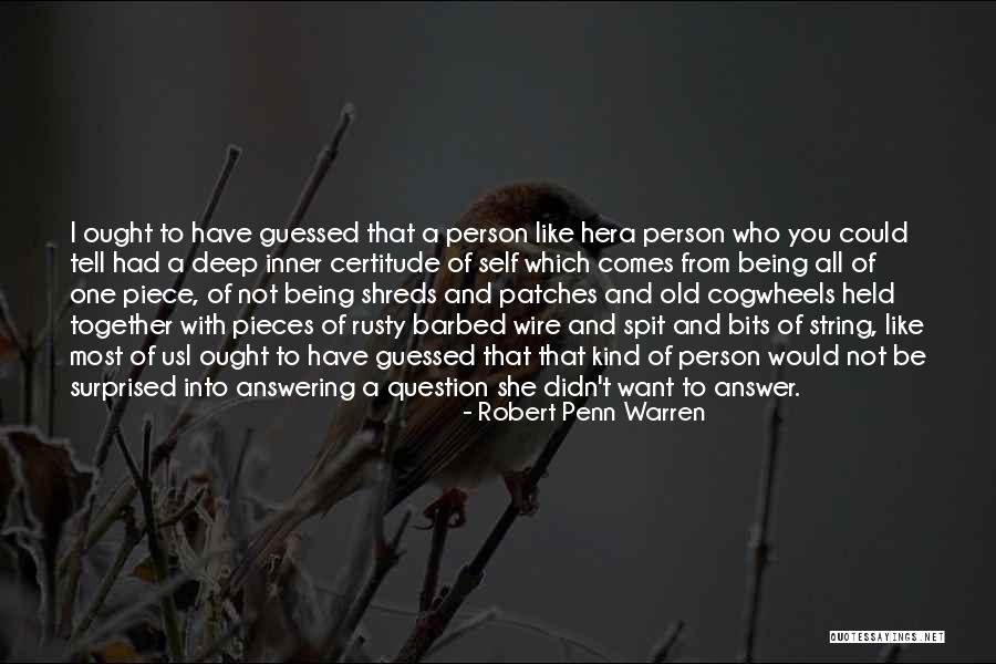 Servida Pack Quotes By Robert Penn Warren Servida Pack Quotes By Robert Penn Warren