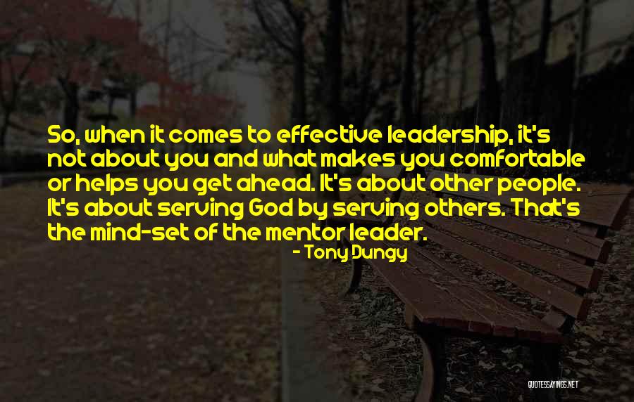 Serving God And Others Quotes By Tony Dungy