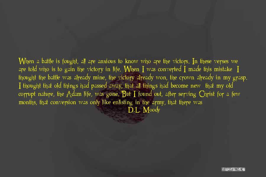 Serving In The Army Quotes By D.L. Moody Serving In The Army Quotes By D.L. Moody