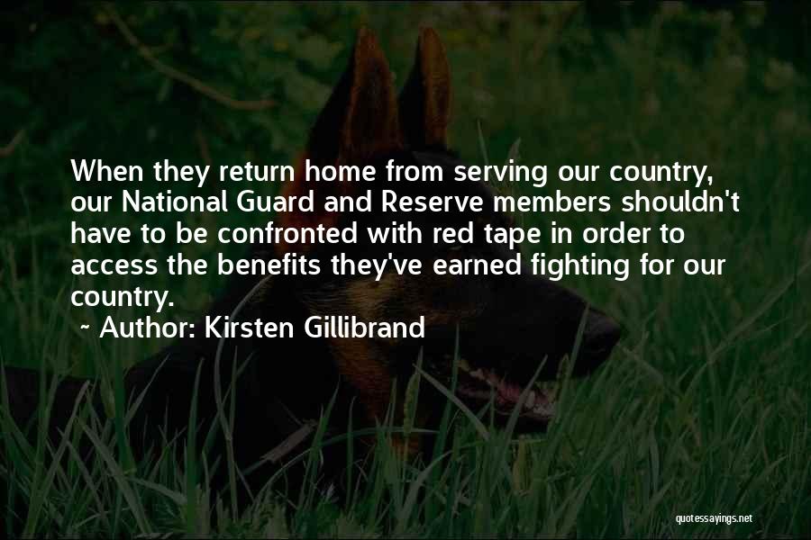 Serving My Country Quotes By Kirsten Gillibrand
