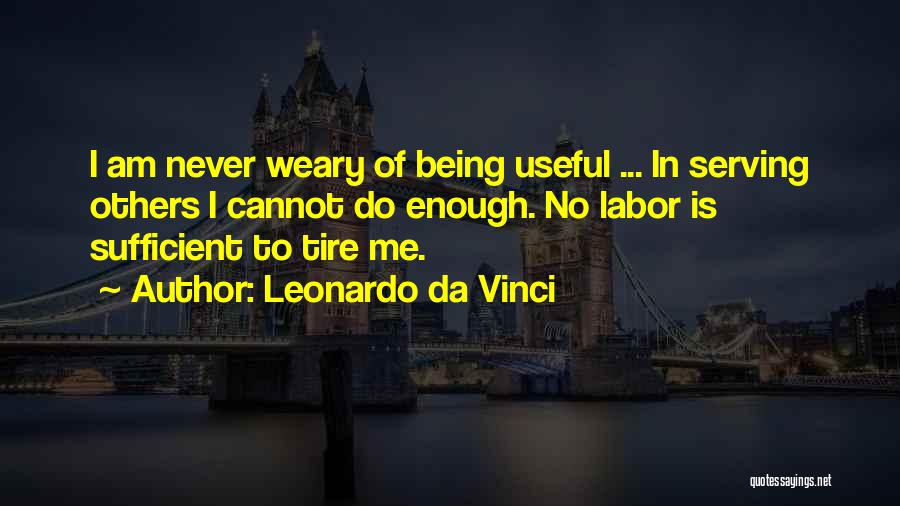 Serving Others Quotes By Leonardo Da Vinci