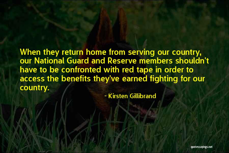 Serving The Country Quotes By Kirsten Gillibrand