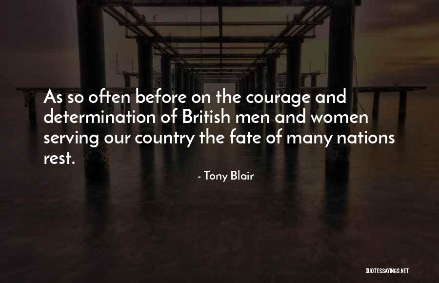 Serving The Country Quotes By Tony Blair