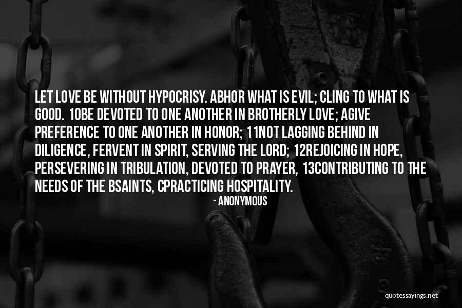 Serving The Lord Quotes By Anonymous Serving The Lord Quotes By Anonymous