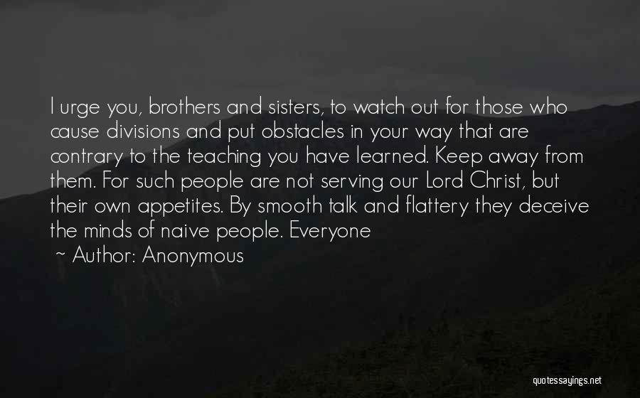 Serving The Lord Quotes By Anonymous