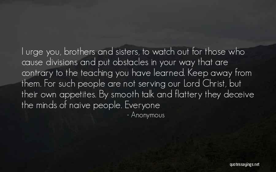 Serving The Lord Quotes By Anonymous Serving The Lord Quotes By Anonymous